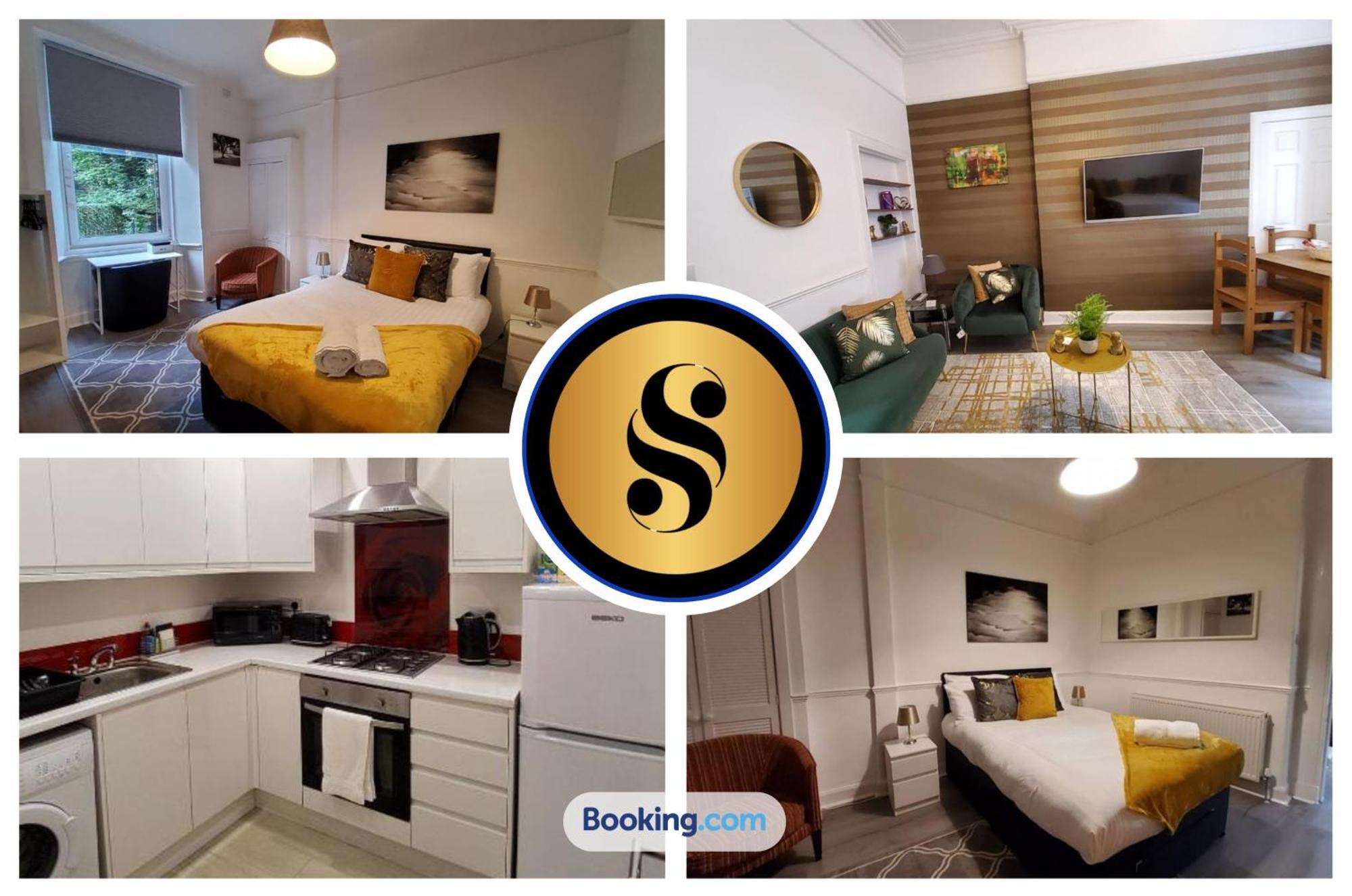 Leith Spectacular Apartment By Sensational Stay Short Lets & Serviced Accommodation With 6 Separate Beds & 2 Baths エディンバラ エクステリア 写真